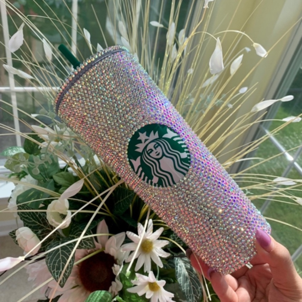 Starbucks Rhinestones Bling Tumbler Venti 24oz
